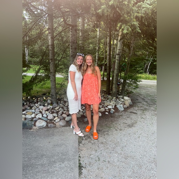 Orange Platform Sandals - Picture 5 of 5